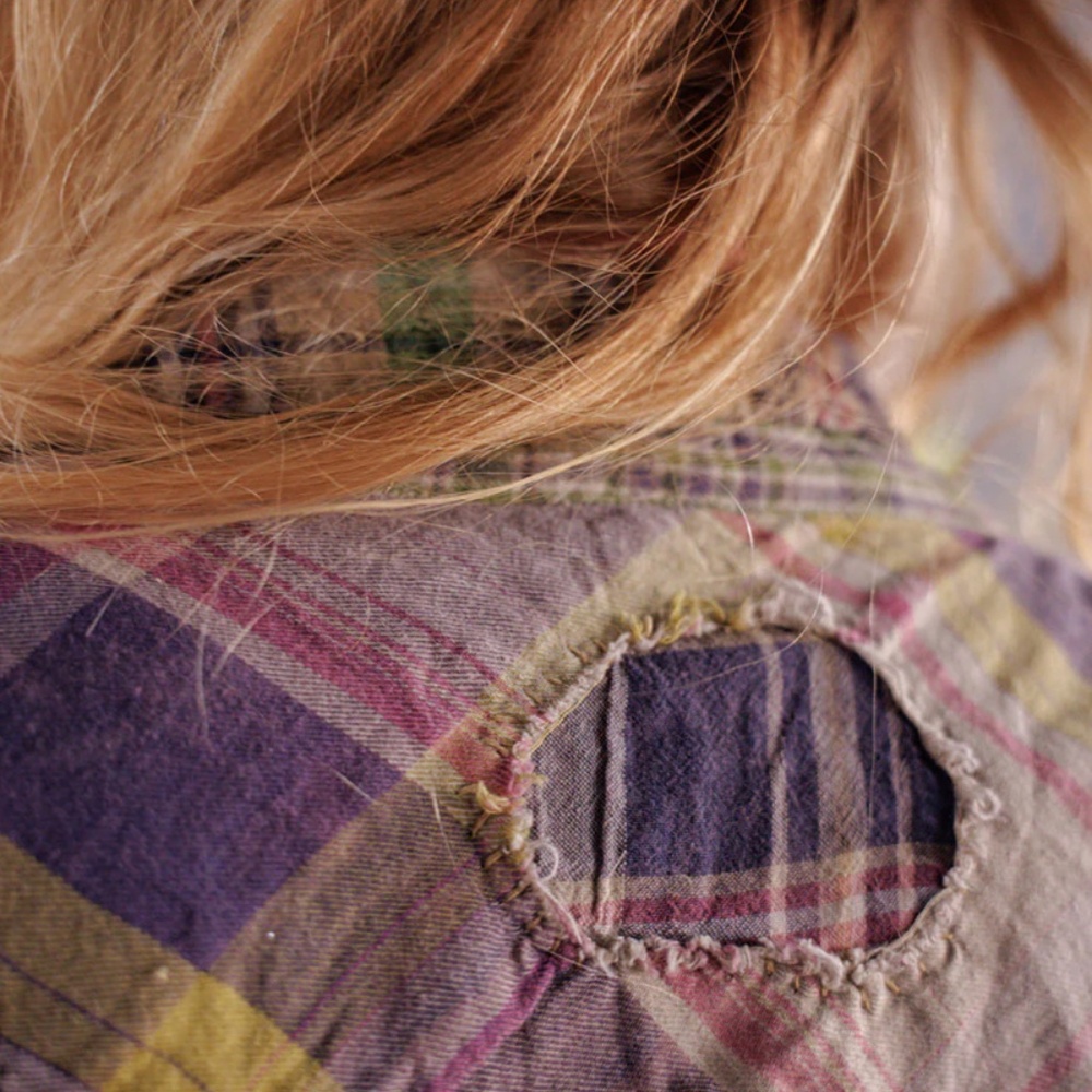 Magnolia Pearl Multicolor Patchwork Button up NWT… - image 7